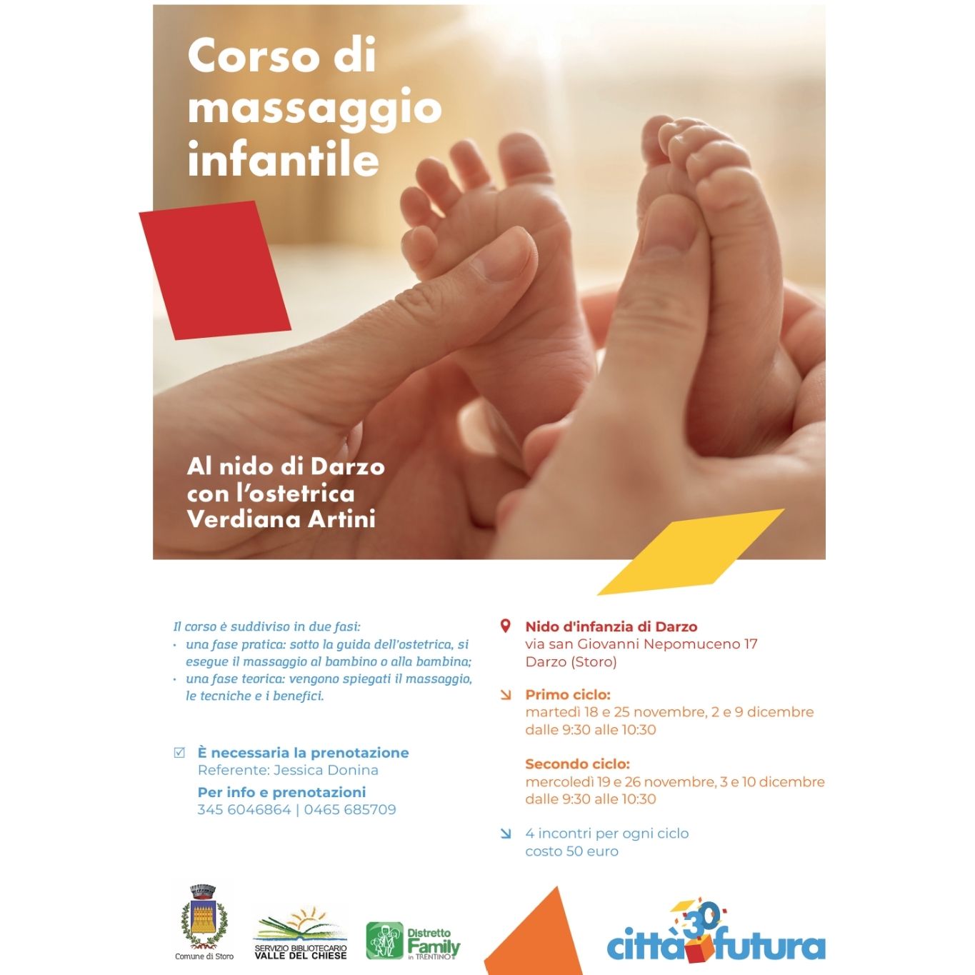 Massaggio infantile Darzo