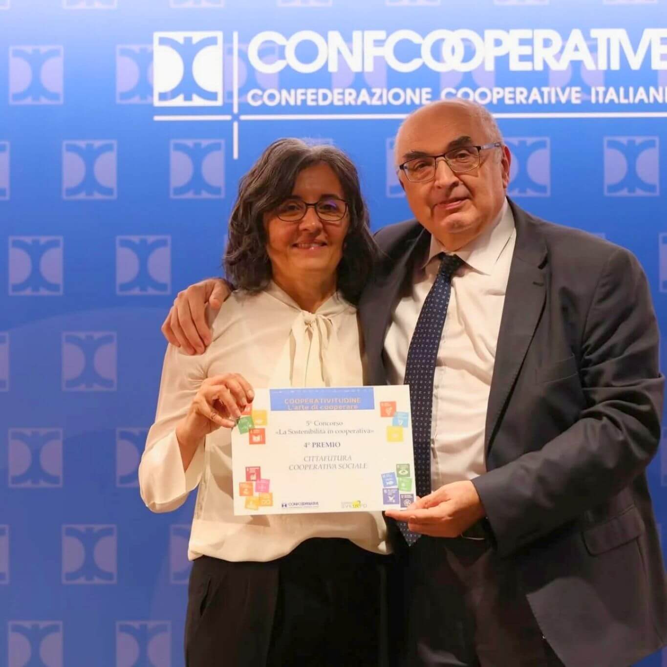 Sandra premiazione